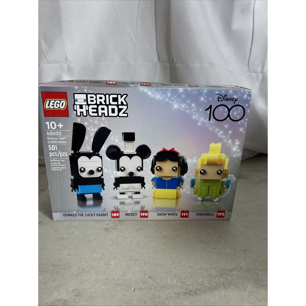 Lego BrickHeadz Disney 100th Celebration 40622 Retired Set Mickey Snow White